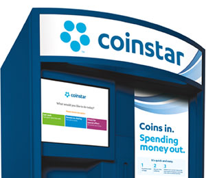 Image of Coinstar UK Machine. Click to download image for media use.