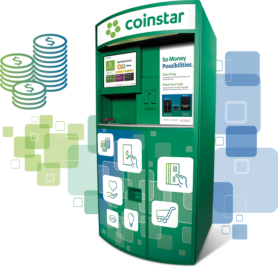 How to cash in your coins at Coinstar